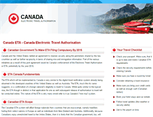 Tablet Screenshot of canada-electronic-travel-authorisation.com